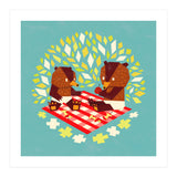 Picknick Bears (Print Only) thumbnail