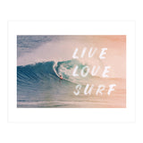 Live Love Surf (Print Only) thumbnail