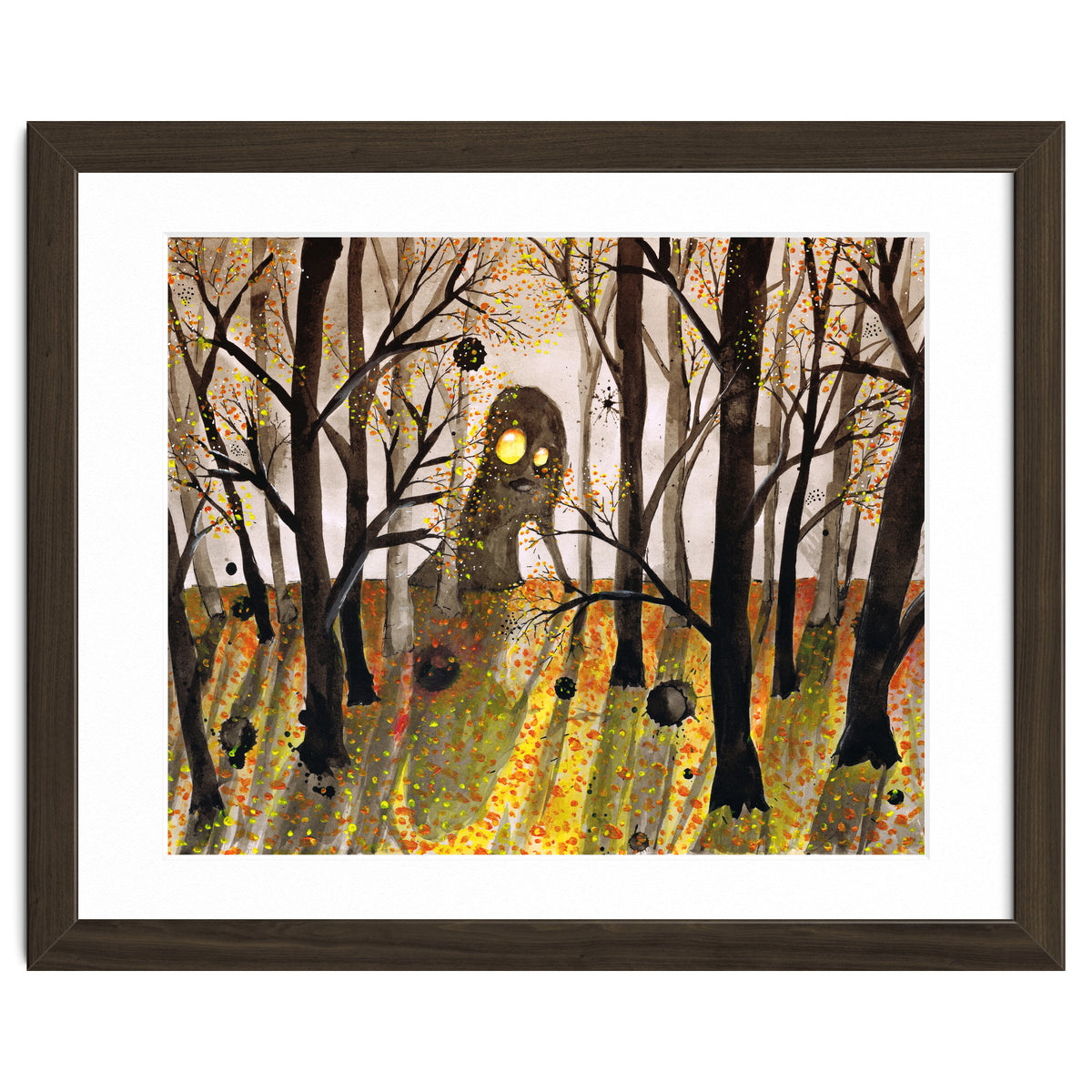 Monster in the woods