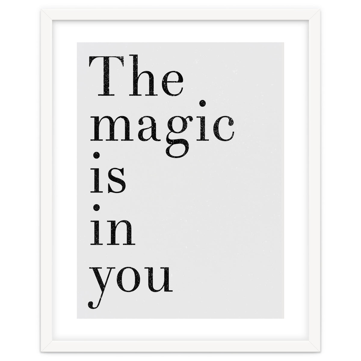 The Magic Is In You, Grey