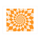 Abstract Orange Geometric  (Print Only) thumbnail