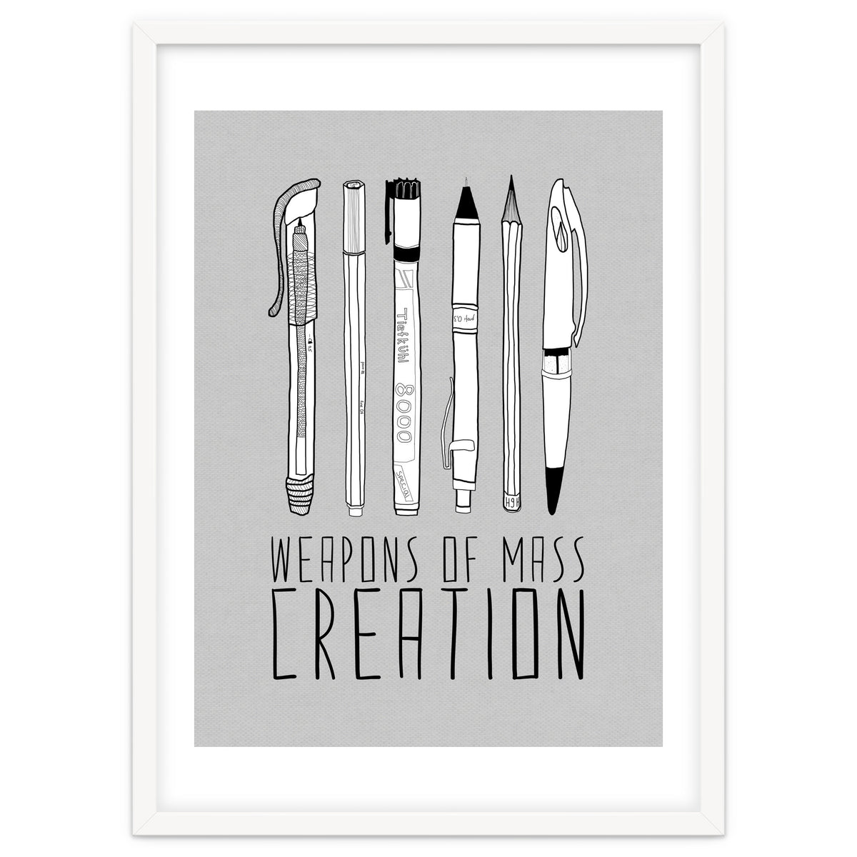 Weapons Of Mass Creation - Grey