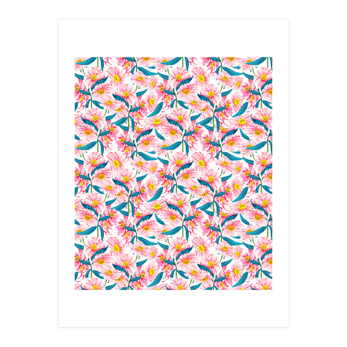 Pink Floral V2 (Print Only)