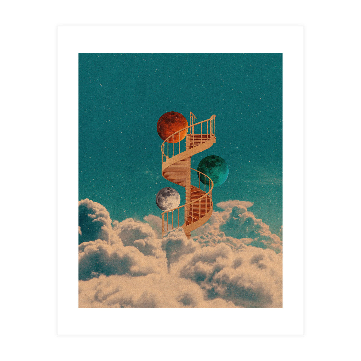 Stairway to the moon (Print Only)