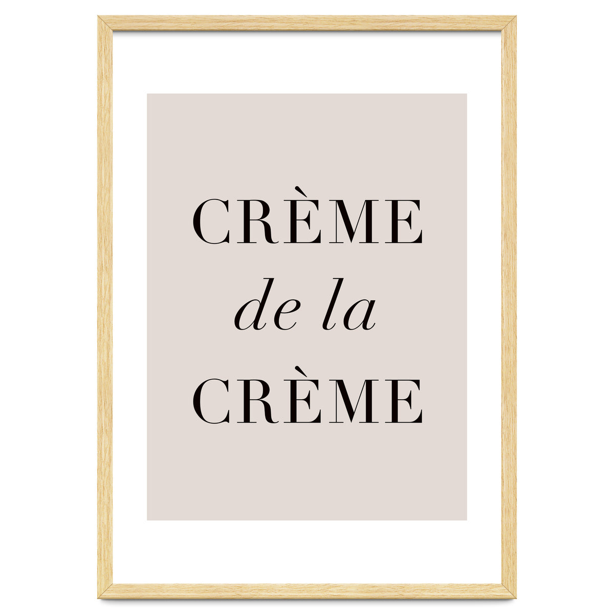 Creme De La Creme