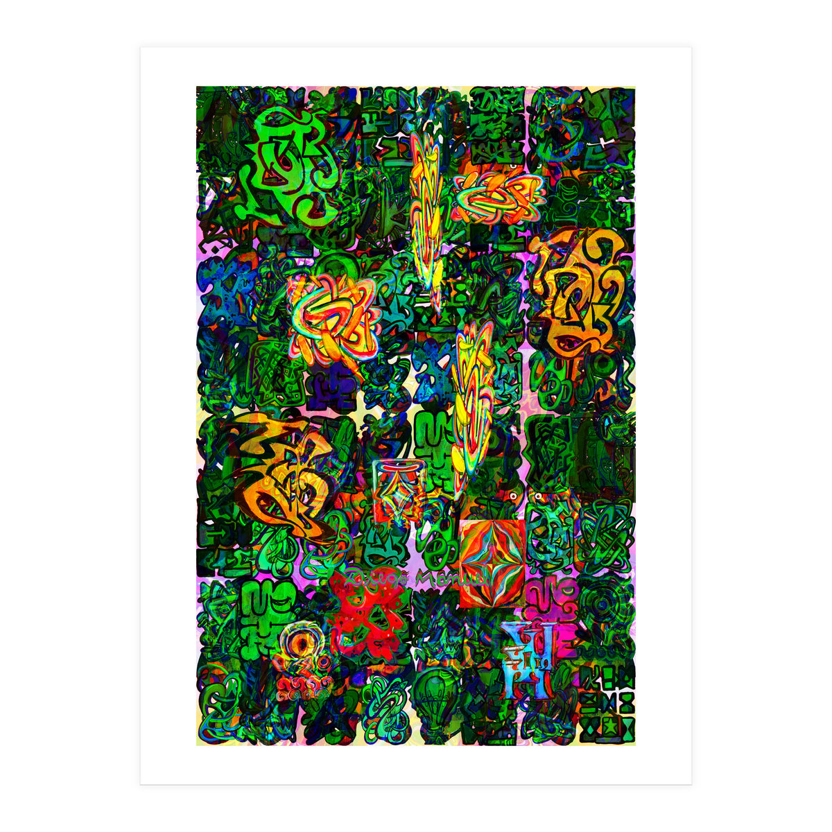 Graffiti Digital 2022 407 (Print Only)