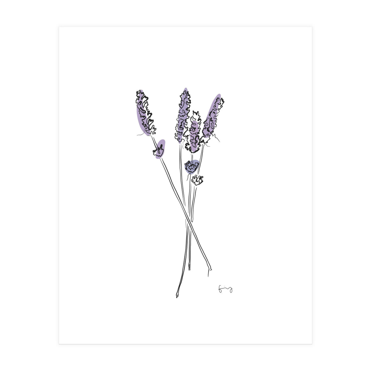 Lavender (Print Only)