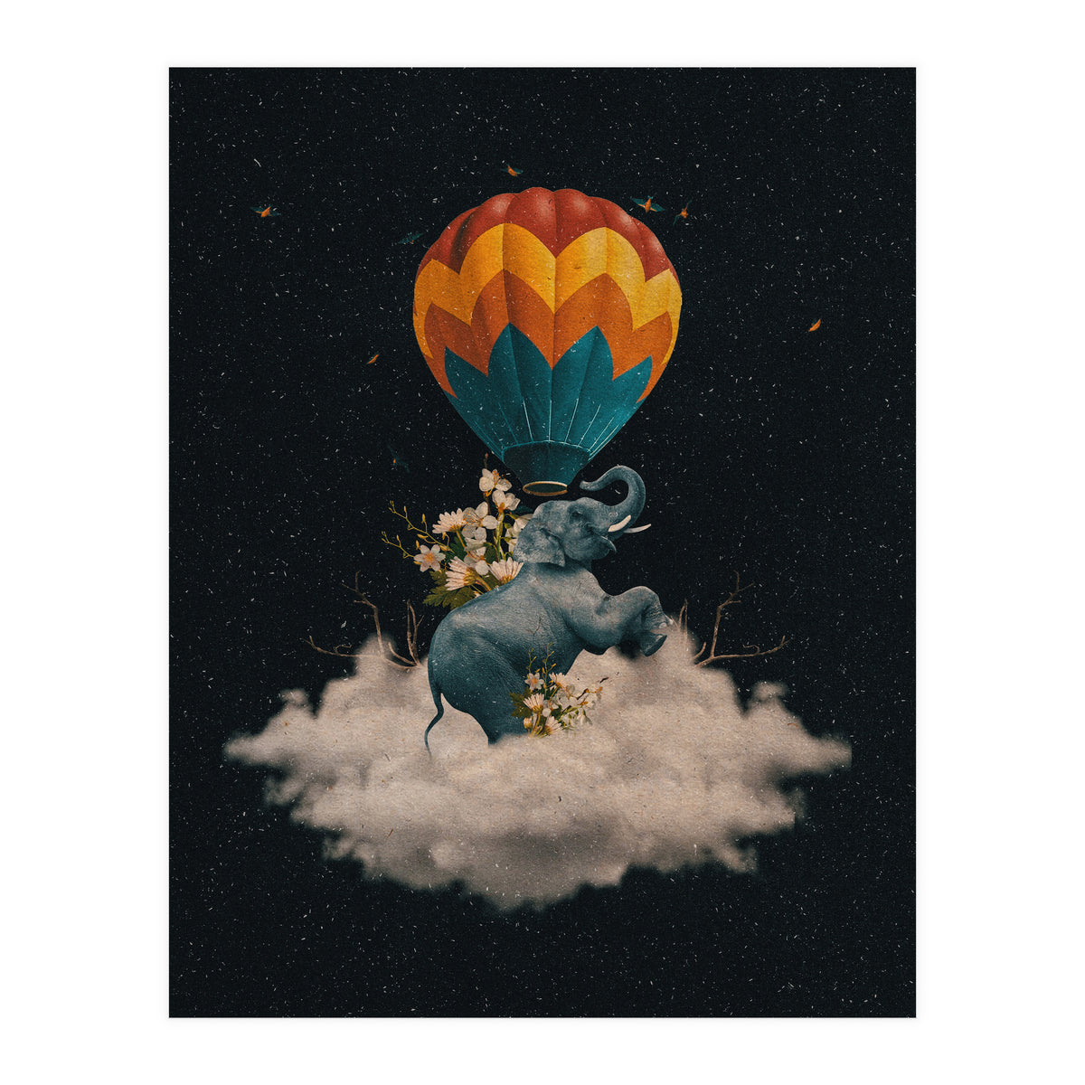 Between clouds (Dark Version) (Print Only)