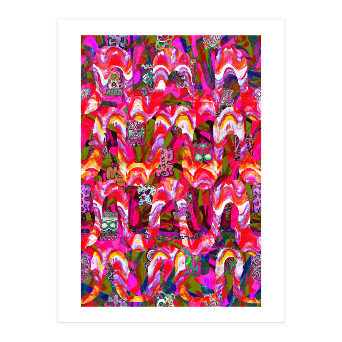 Pop Abstract 12 (Print Only)