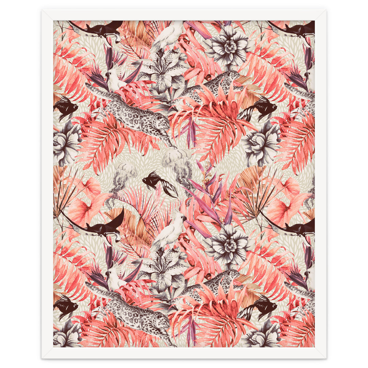 Tropical paradise pink