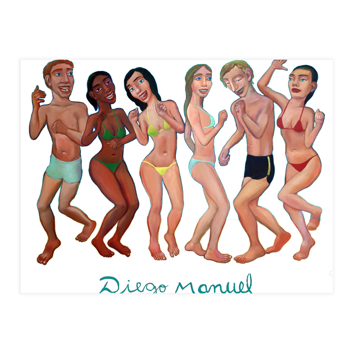 Fiesta En La Playa 5b (Print Only)