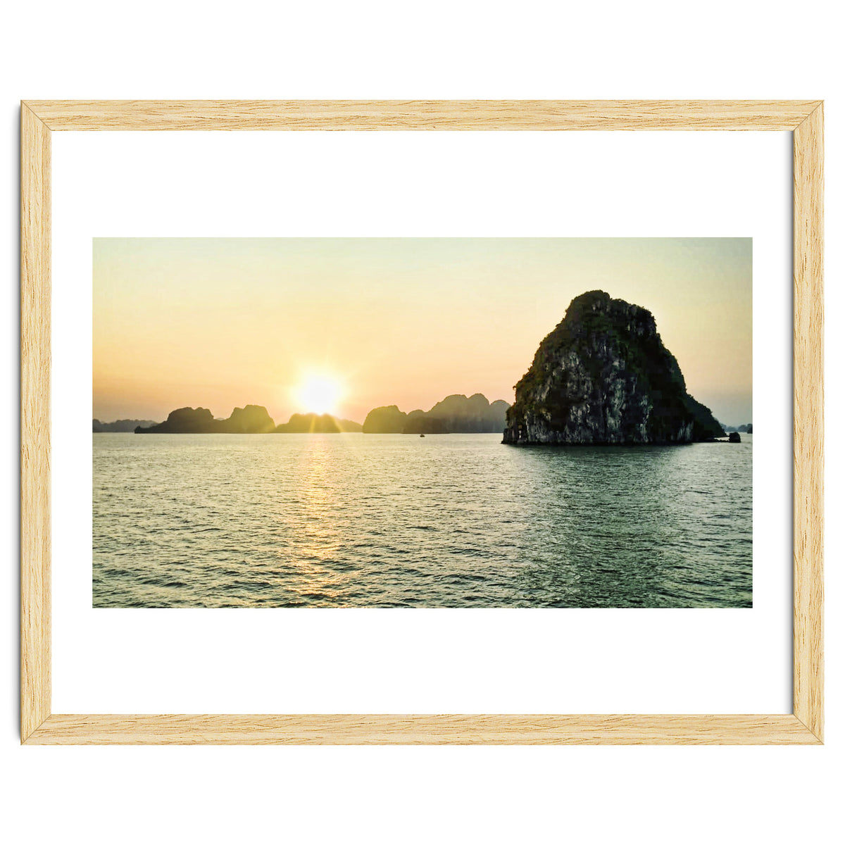 Sunset, Halong Bay