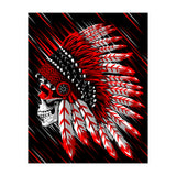 Skull indian chief (Print Only) thumbnail