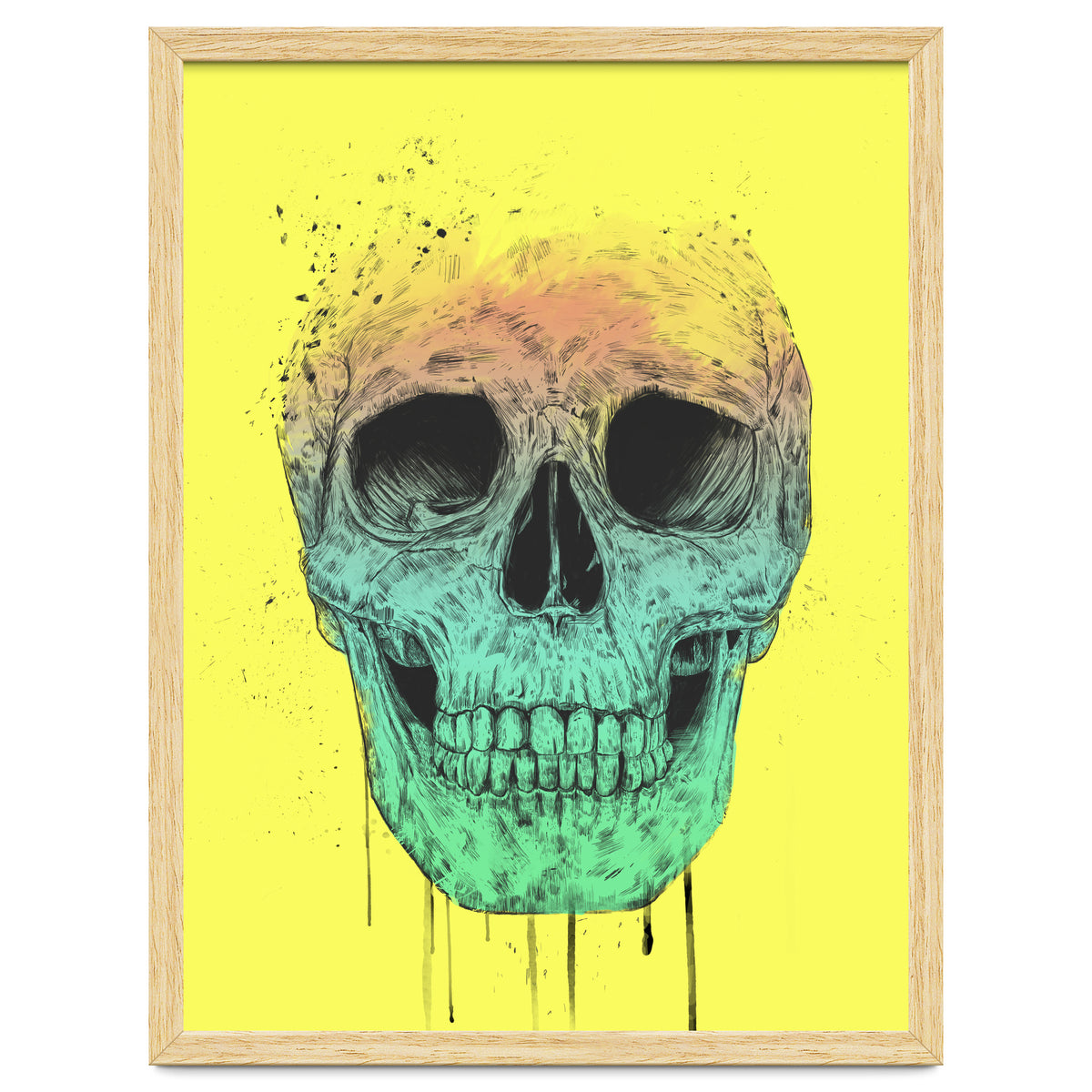 Pop Art Skull