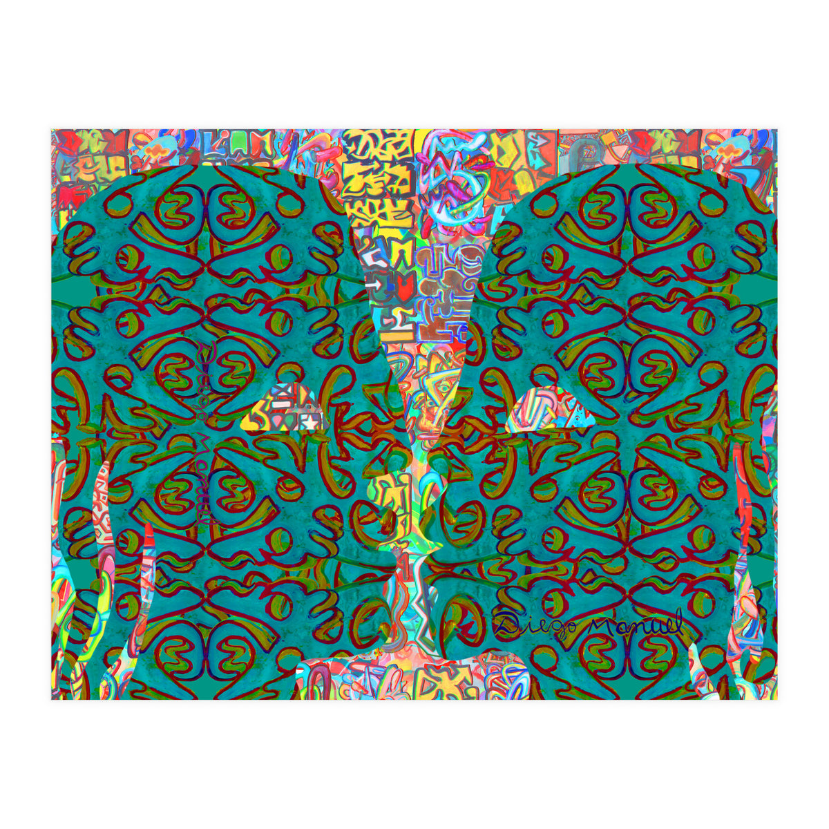 Abstracto Pop Nuevo B11 (Print Only)