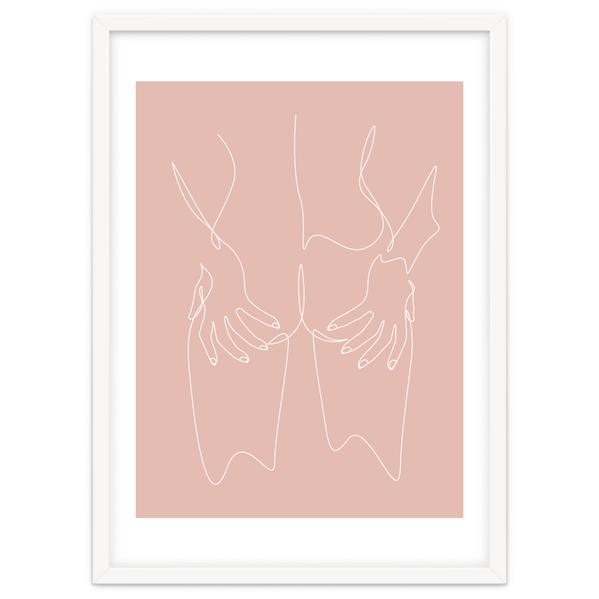 hot girl nude line pink