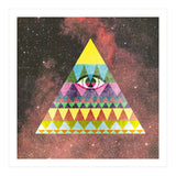 Pyramid In Space (Print Only) thumbnail