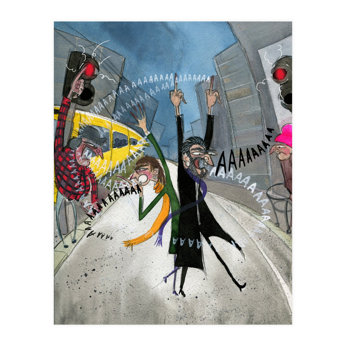 Berlin morning chit chat (Print Only)