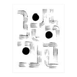 Mid-Century Modern Monochrome Print #1 (Print Only) thumbnail