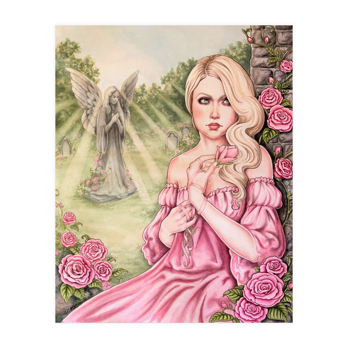 Weeping Rose (Print Only)