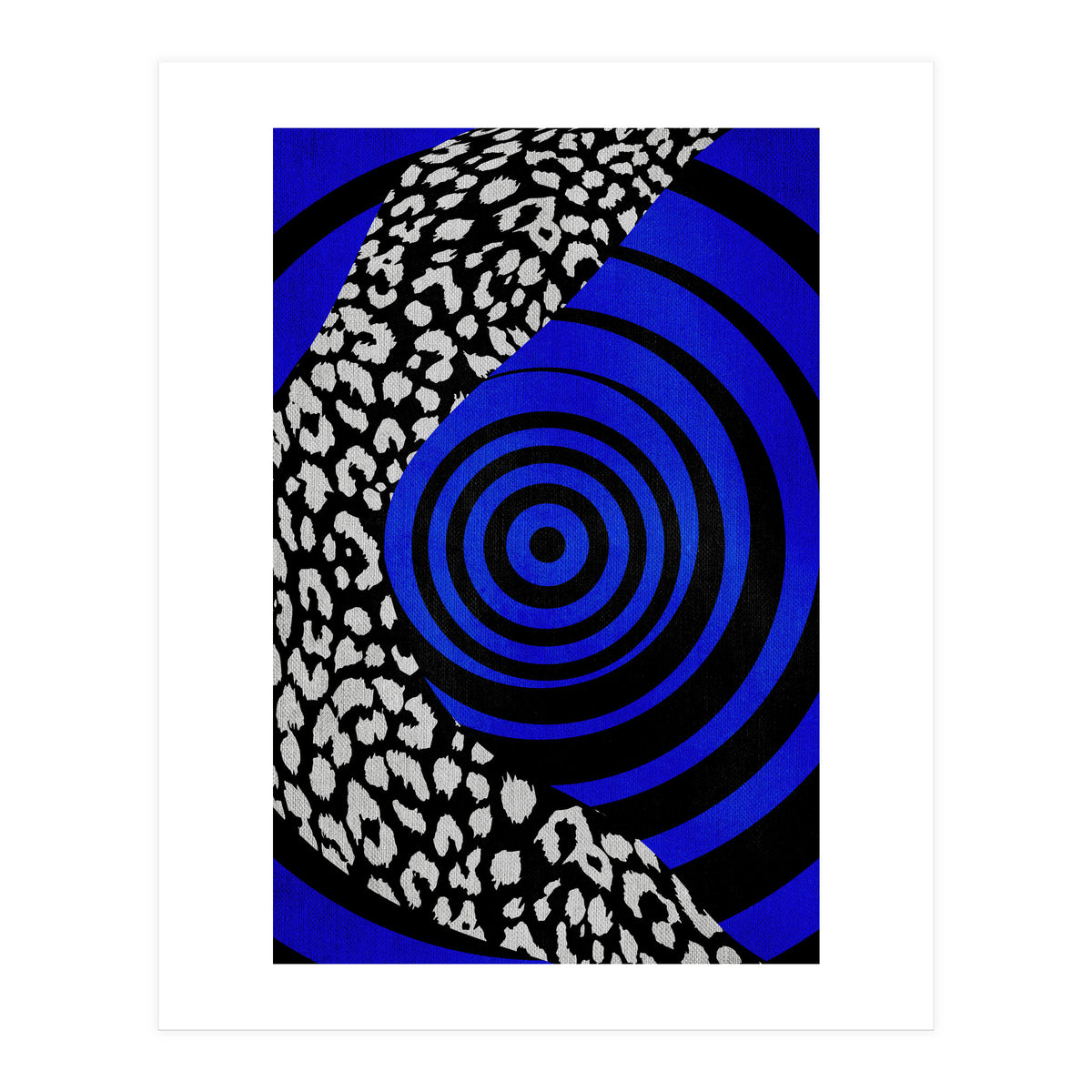 Fun #@ Blue  (Print Only)