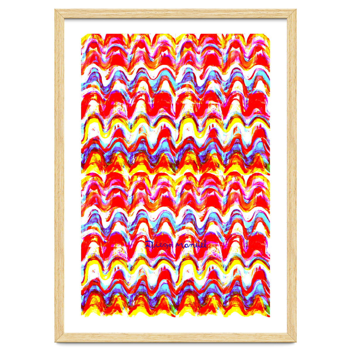 Pop abstract color full