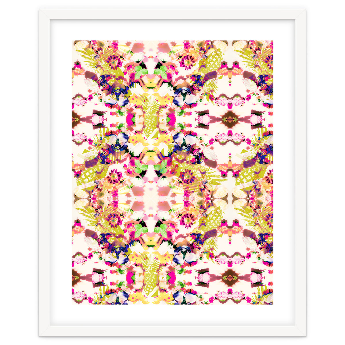 Painting mosaic - Abstract nature