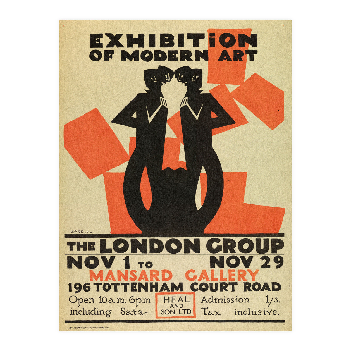 The London Group, Modern Art Exhibition (Print Only)