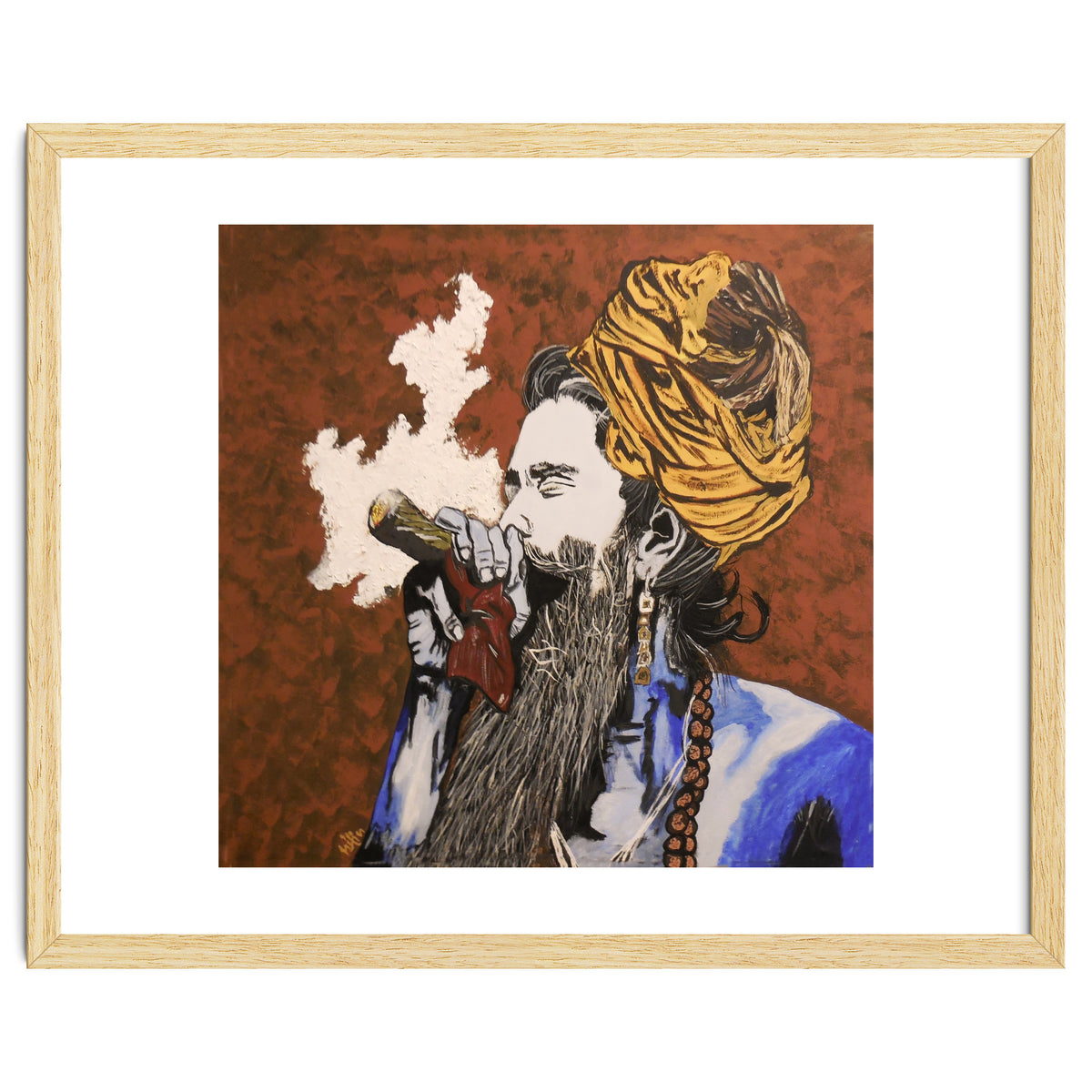 Aghori - Acrylic On Canvas