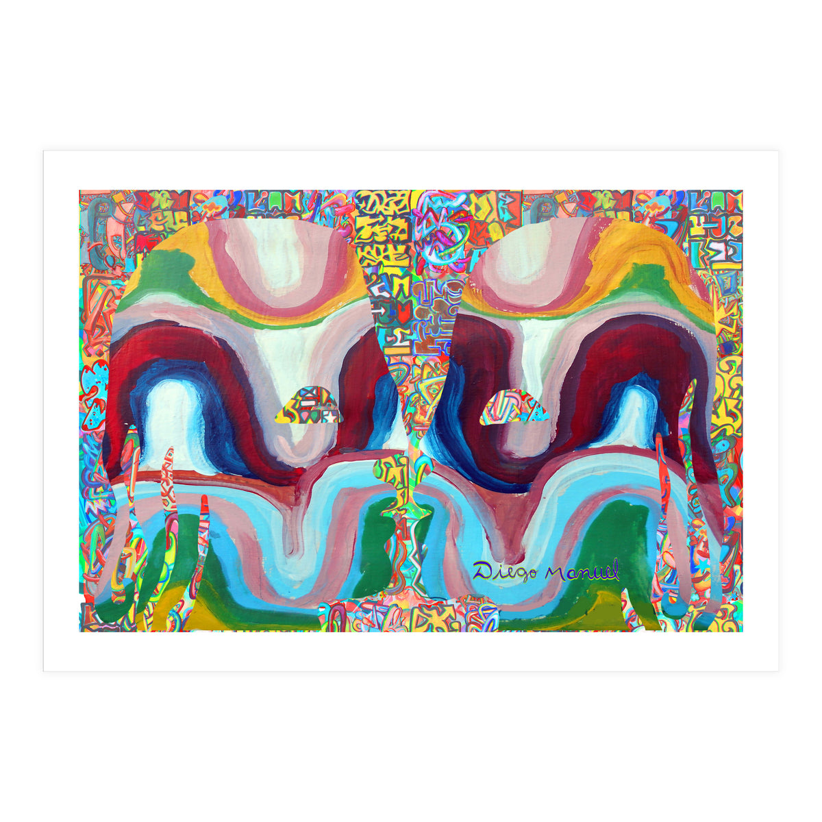 Abstracto Pop Nuevo B9 (Print Only)