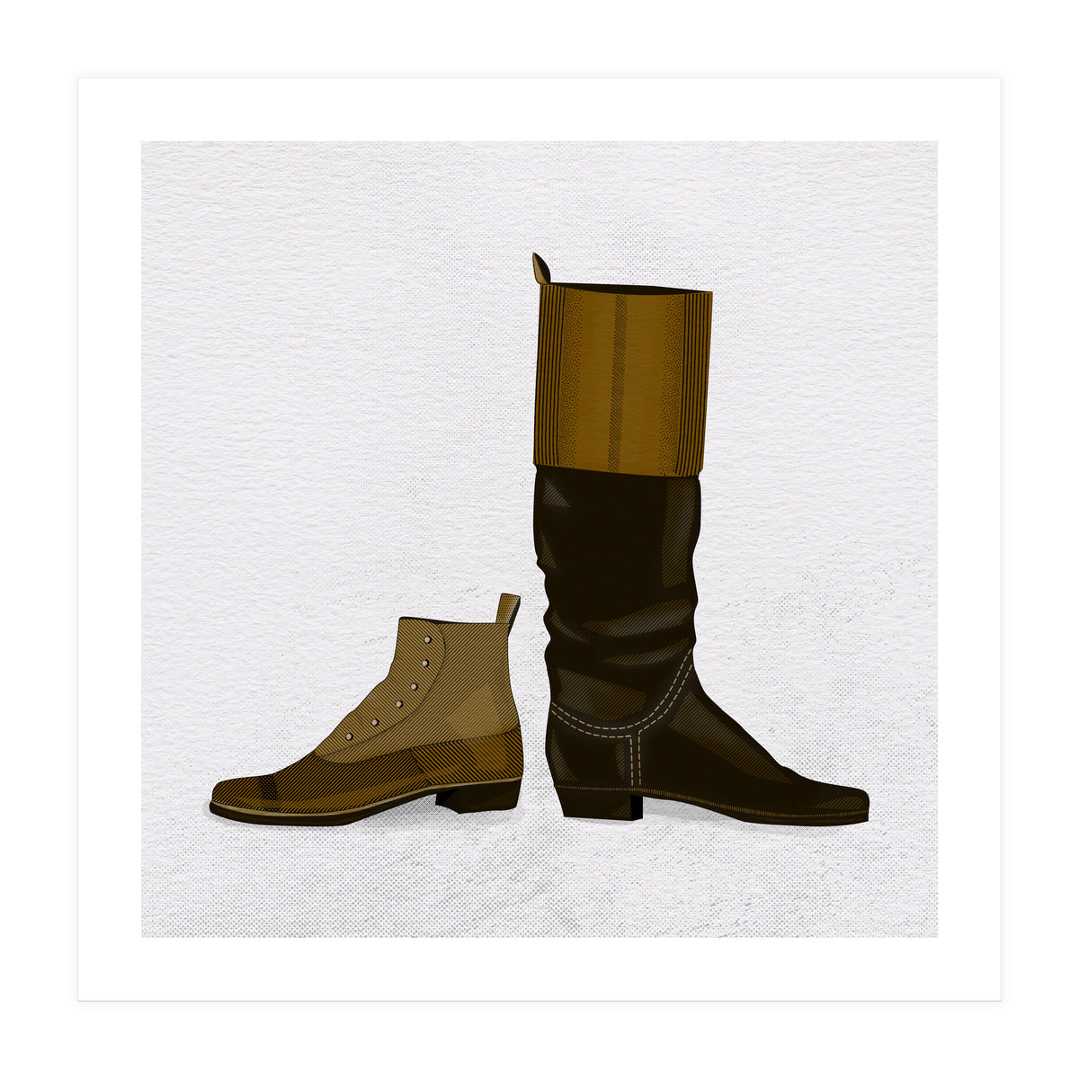 Vintage shoes (Print Only)