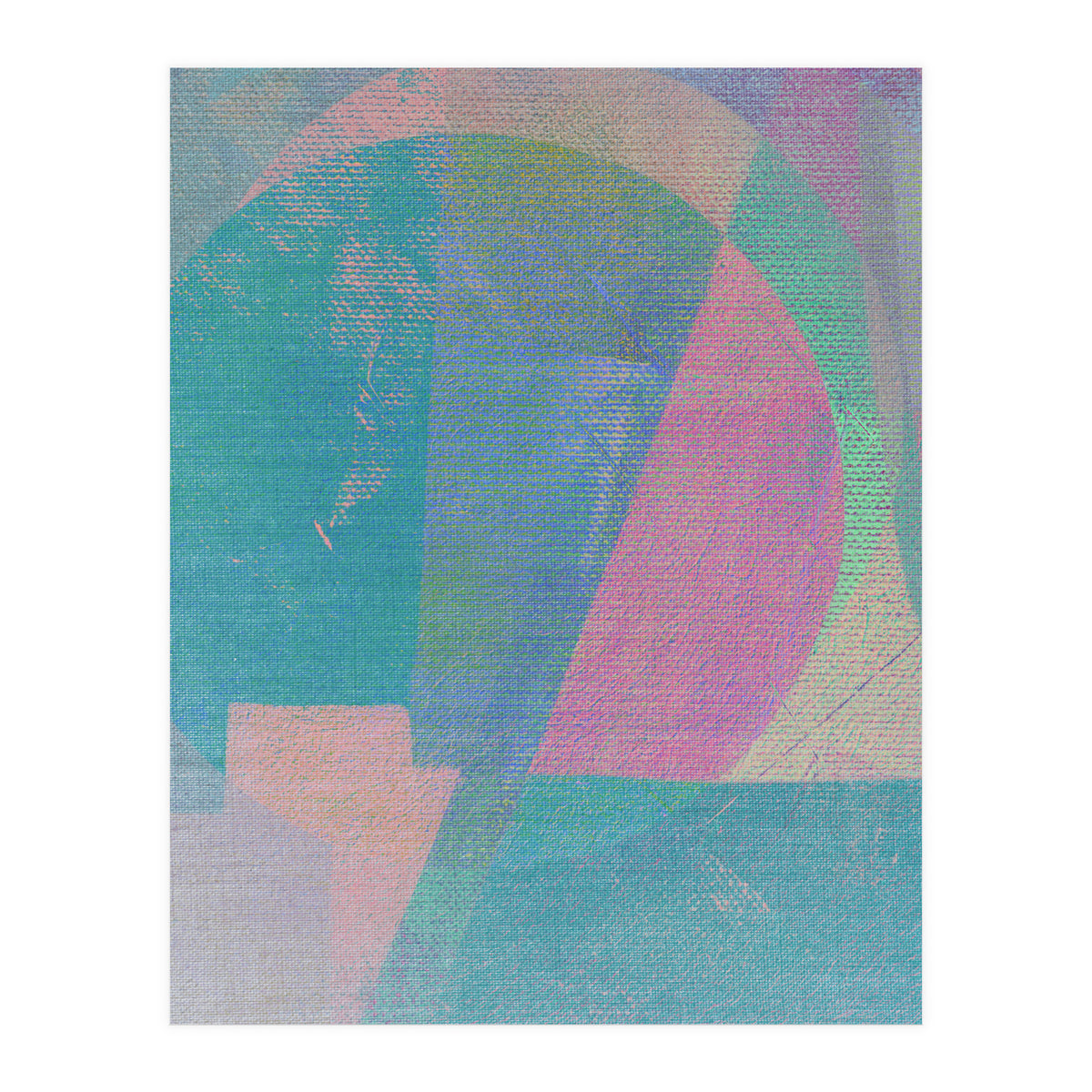 Fog In Downtown (2) (Print Only)