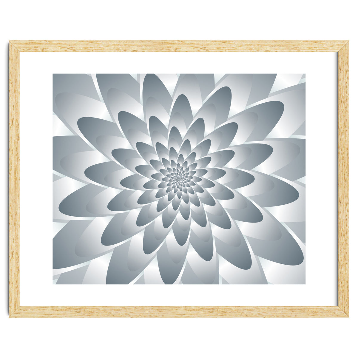 Swirl Flower Pattern