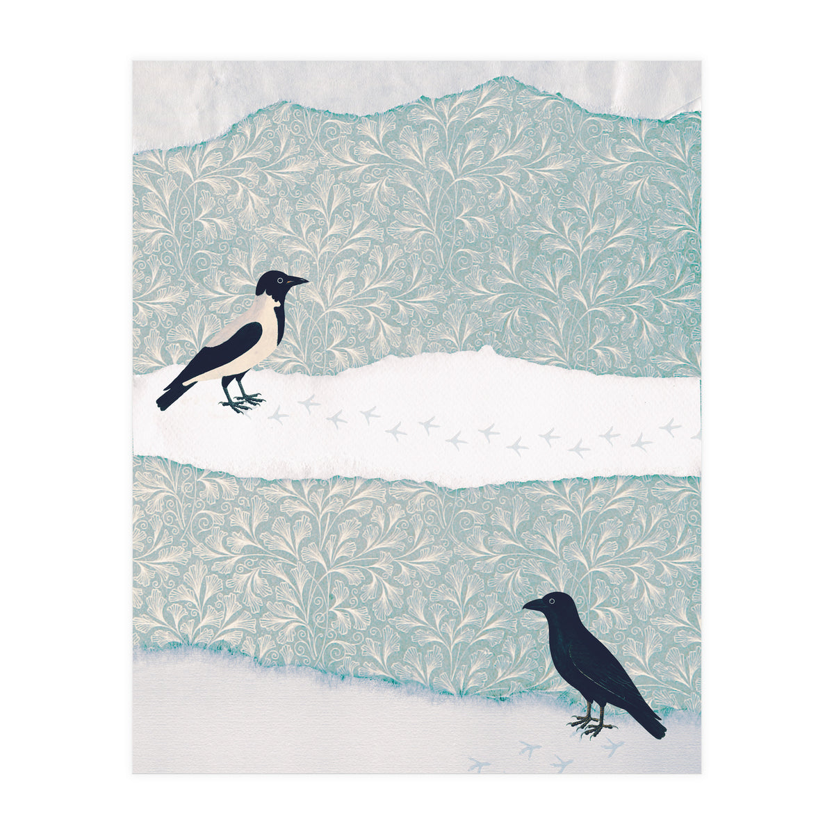 Friends In The Snow (Print Only)