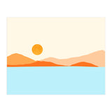 Desert Sea Minimal Landscape (Print Only) thumbnail