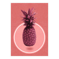 Purple Floating Pineapple  (Print Only)