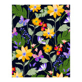 Flowers and butterflies (Print Only) thumbnail