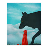 Red And Wolf (Print Only) thumbnail