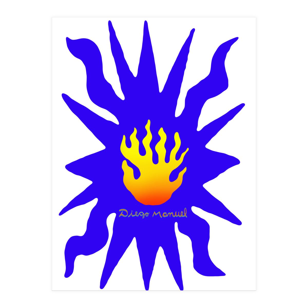 Fuego 40 Copia (Print Only)