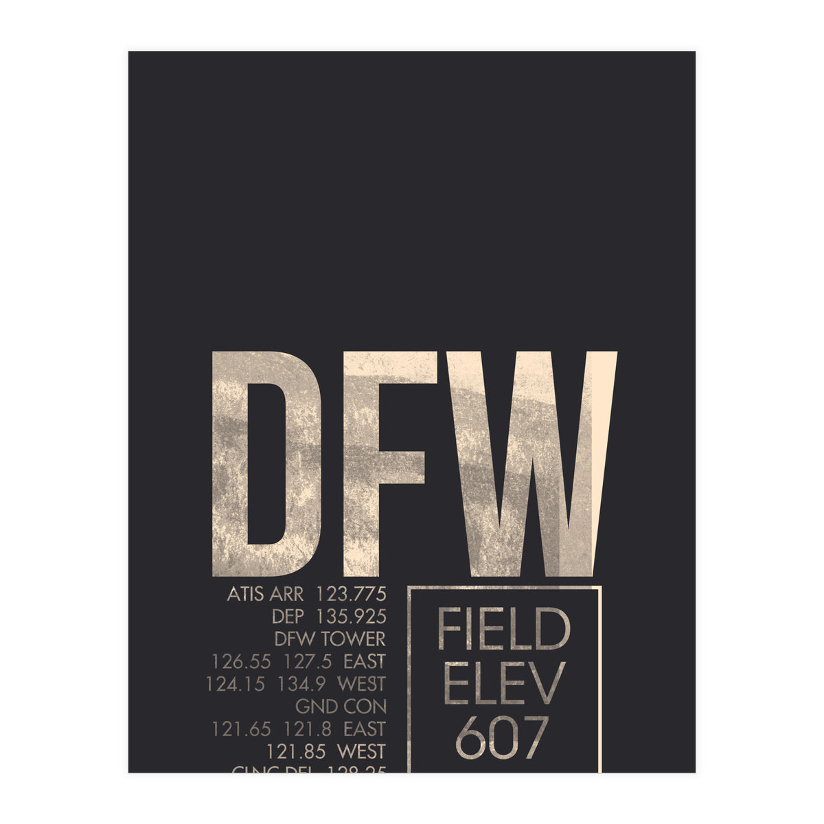 Dallas/Fort Worth Atc (Print Only)