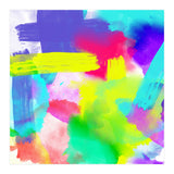 Abstract Stripes Neon Artistic Watercolor Pattern (Print Only) thumbnail