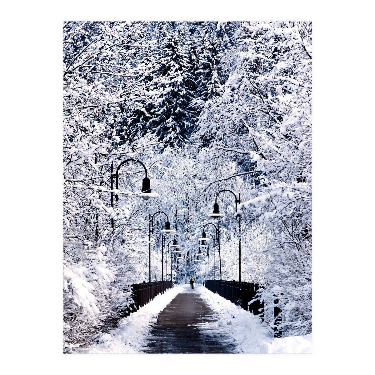 Snowy Bridge (Print Only)
