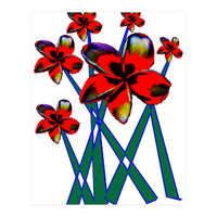 Redflowers (Print Only)