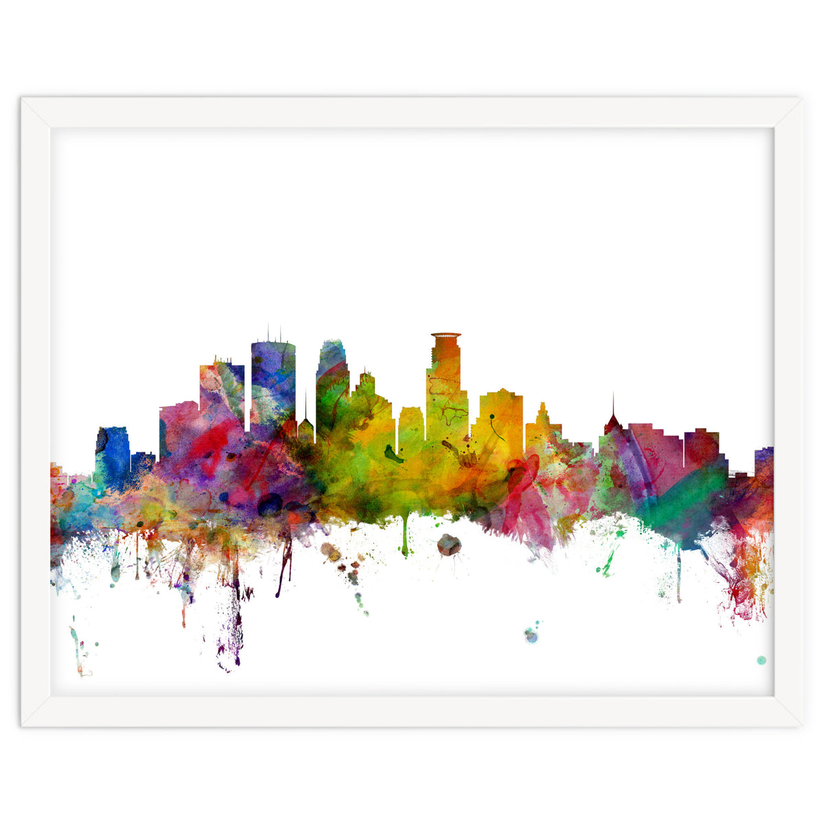 Minneapolis Minnesota Skyline