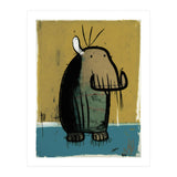Walrus Expressionist Painting (Print Only) thumbnail