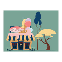 Ice Cream Shop (Print Only)