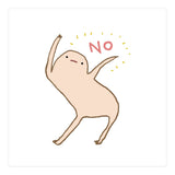 Honest Blob Says No (Print Only) thumbnail