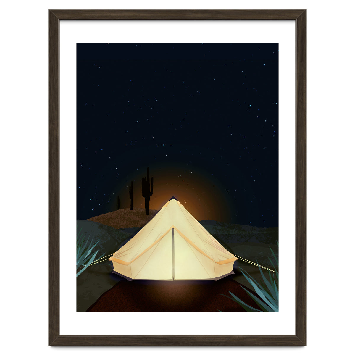 Tent at Night