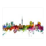 Auckland New Zealand Skyline (Print Only) thumbnail