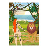 Tattooed Girl with Lion (Print Only) thumbnail